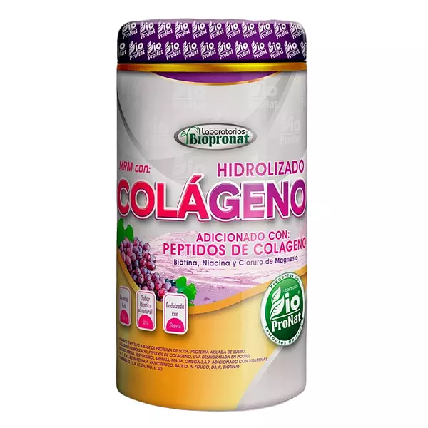 Colágeno Hidrolizado Con Péptidos 700 Gr Biopronat