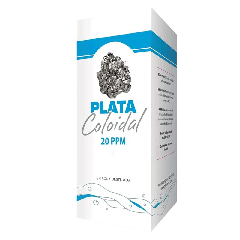 PLATA COLOIDAL X 250 ML PRODUCTOS IMPORTADOS - Distribuidora Liliana