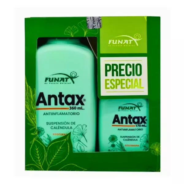 Antax Promoción 360 Ml + 170 Ml Funat