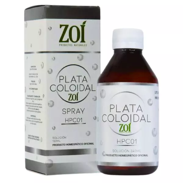 Plata Coloidal 240 Ml Zoí