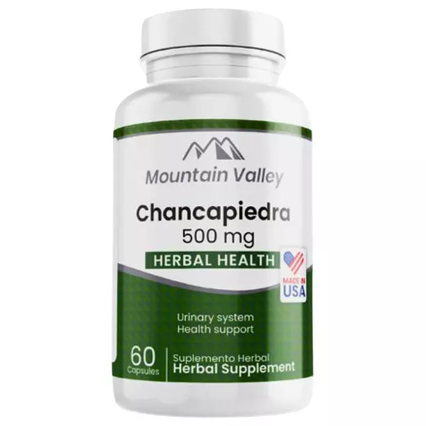 Chancapiedra 500 Mg 60 Cápsulas Mountain Valley