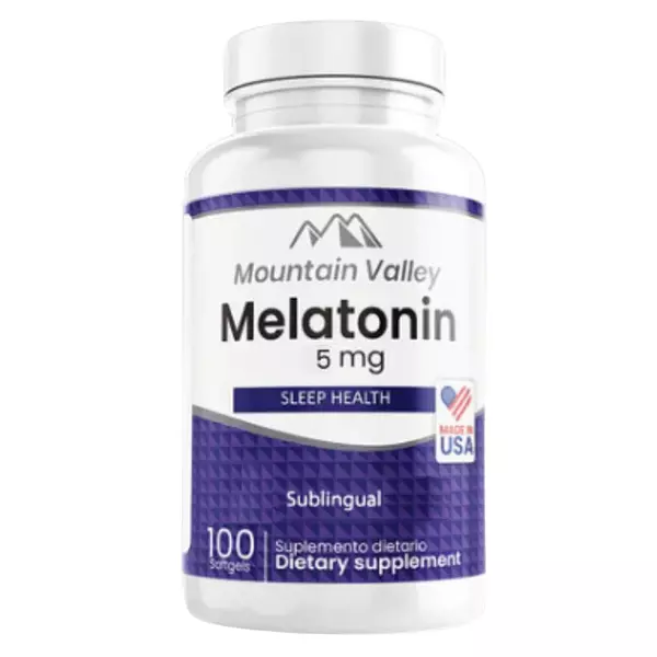 Melatonin 5 Mg 100 Cápsulas Mountain Valley ( Sublingual)