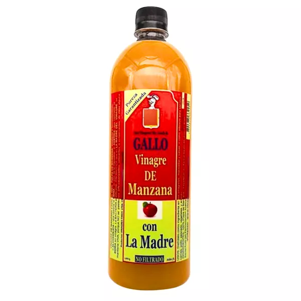 Vinagre De Manzana Con La Madre 1000 Ml Gallo