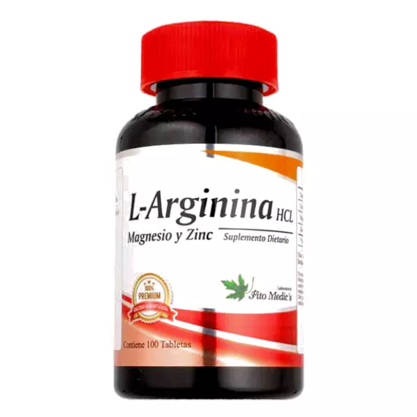 L-Arginina 850 Mg 100 Tabletas Fito Medics