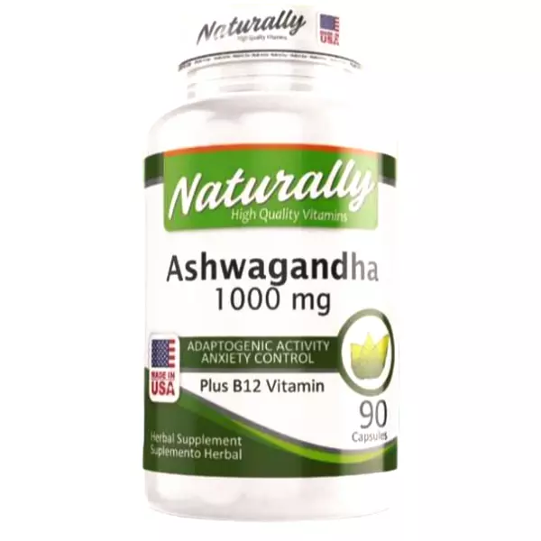 Ashwangandhan 1.0000 Mg 90 Cap Naturally