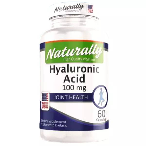 Hyaluronic Acid 100 Mg 60 Cápsulas Naturally