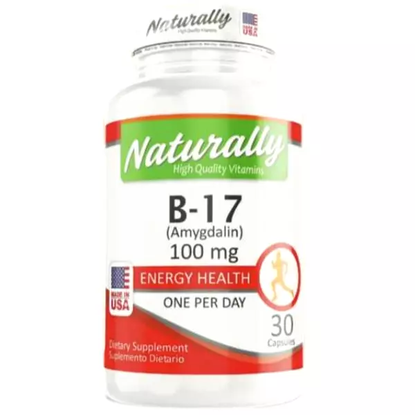 Vitamina B17 100 Mg 30 Cápsulas Naturally