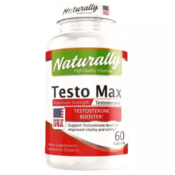 Testo Max 60 Cápsulas Naturally