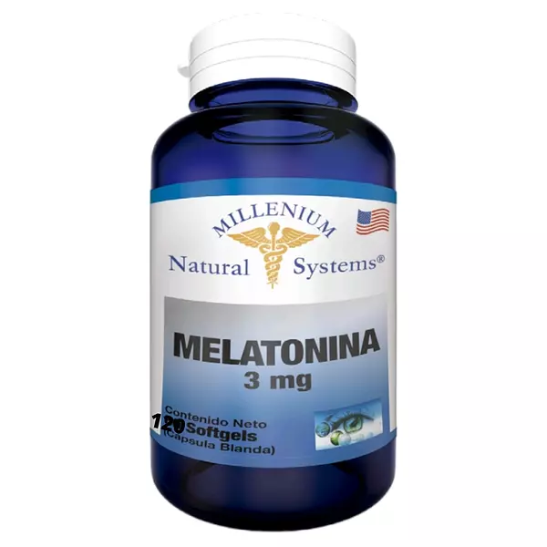 Melatonina 3 Mg 120 Sofgels Systems