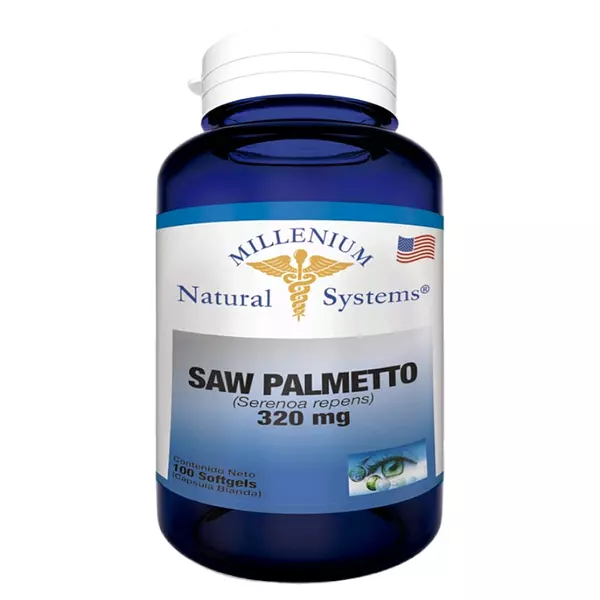 Saw Palmetto 320 Mg 100 Softgels Systems