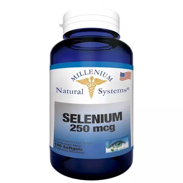 Selenium 250 Mcg 100 Softgels System