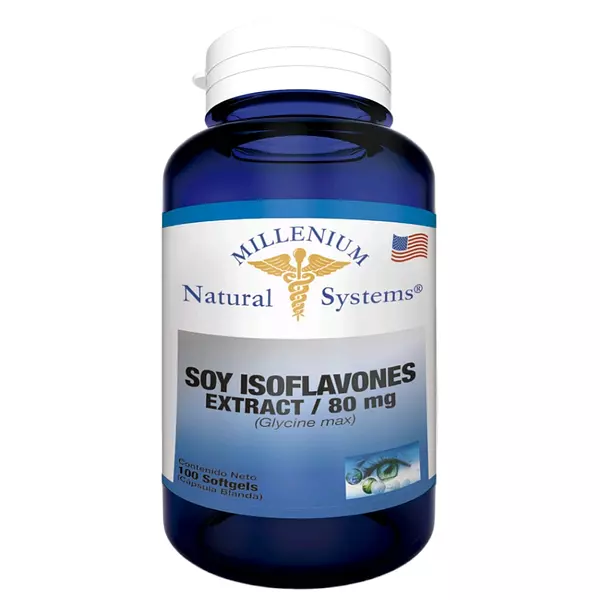 Soy Isoflavones Extract 80 Mg Softgels Systems