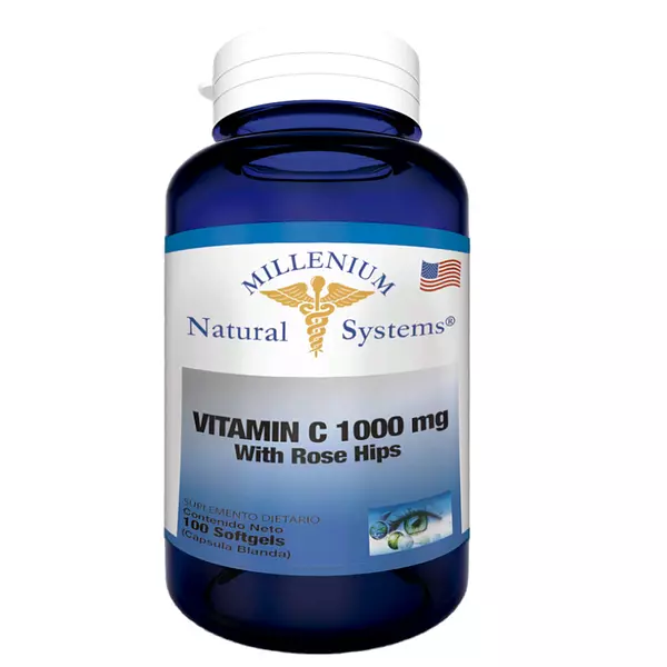 Vitamin C 1.000 Mg 100 Softgels Systems