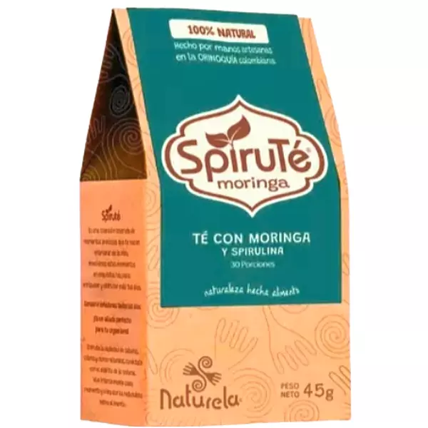 Spiruté Moringa Té Con Moringa 30 Tisanas Naturela