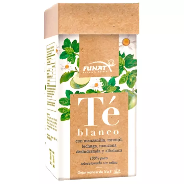 Té Blanco 30 Tisanas Funat