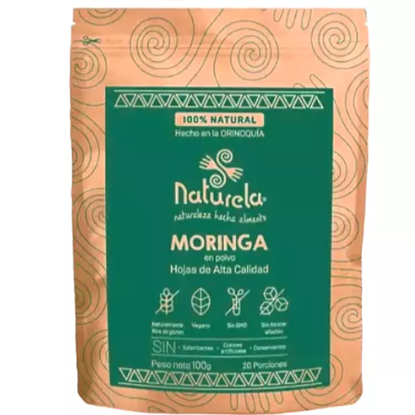 Moringa En Polvo 100 Gr Naturela