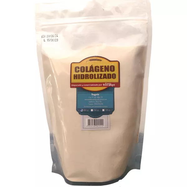 Colageno Hidrolizado 450 Gr Biocampo