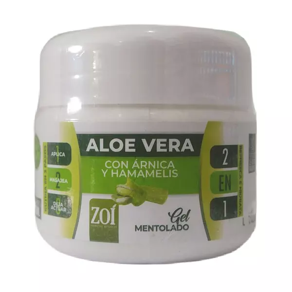 Gel Mentolado Aloe Vera 300 Ml Zoí