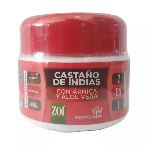 Gel Mentolado Castaño De Indias 300 Ml Zoí