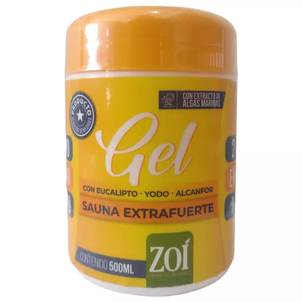 Gel Sauna Extra Fuerte 500 Ml Zoí