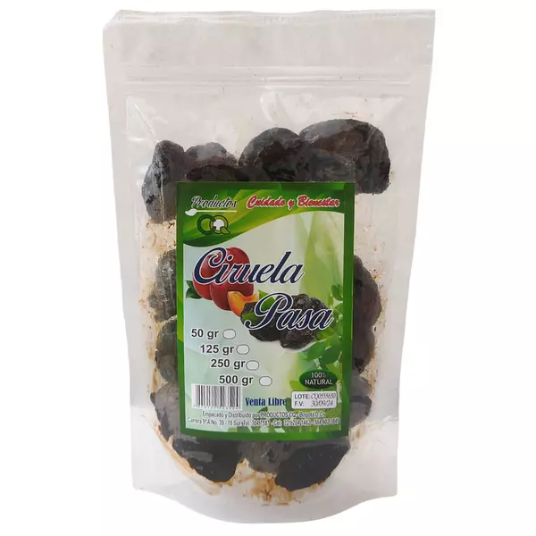 Ciruela Pasa 250 Gr Cq