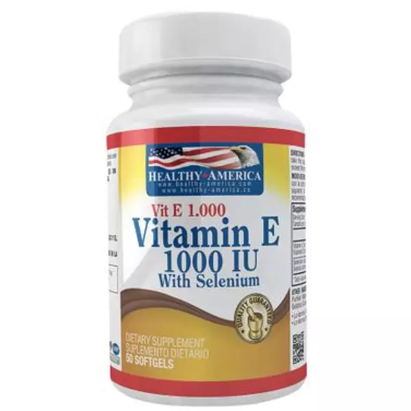 Vitamina E 1000 Iu Con Selenium Healthy América