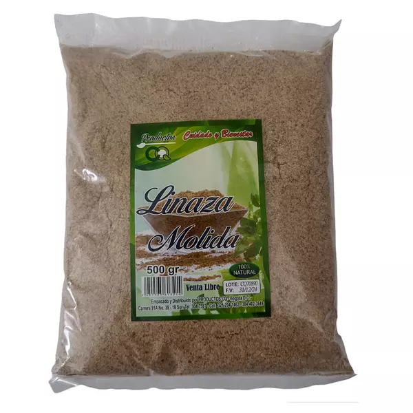 Linaza Molida 500 Gr Cq