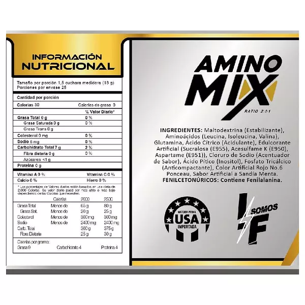 Amino Mix 454 Gr Somos If