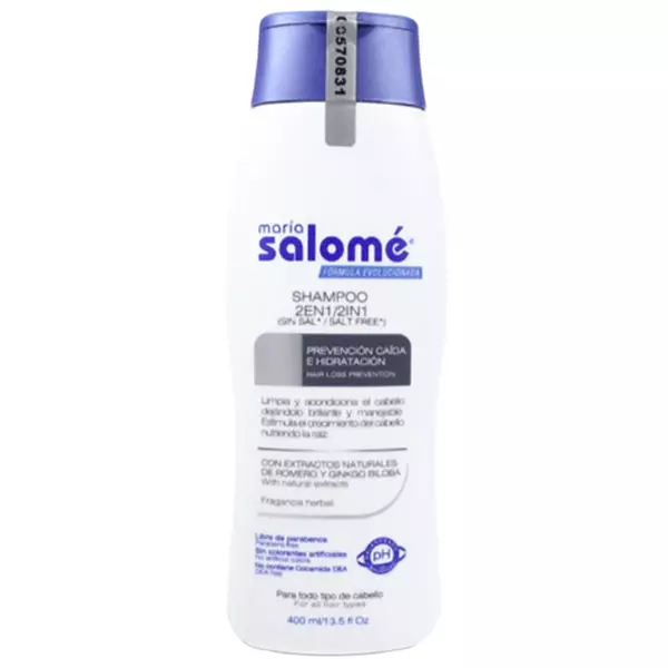 Shampoo 2 En 1 400 Ml María Salomé