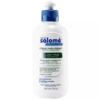 Crema Para Peinar Anti Frizz 350 Ml María Salomé