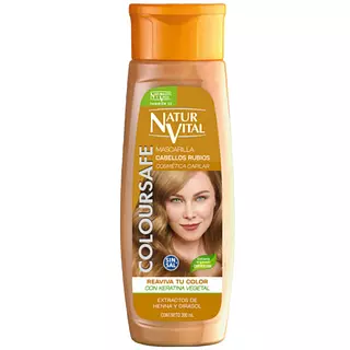 Mascarilla Capilar Coloursafe Rubio 300 Ml Naturaleza Y Vida