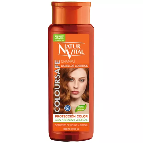 Champú Coloursafe Cobrizos 300 Ml Naturaleza Y Vida