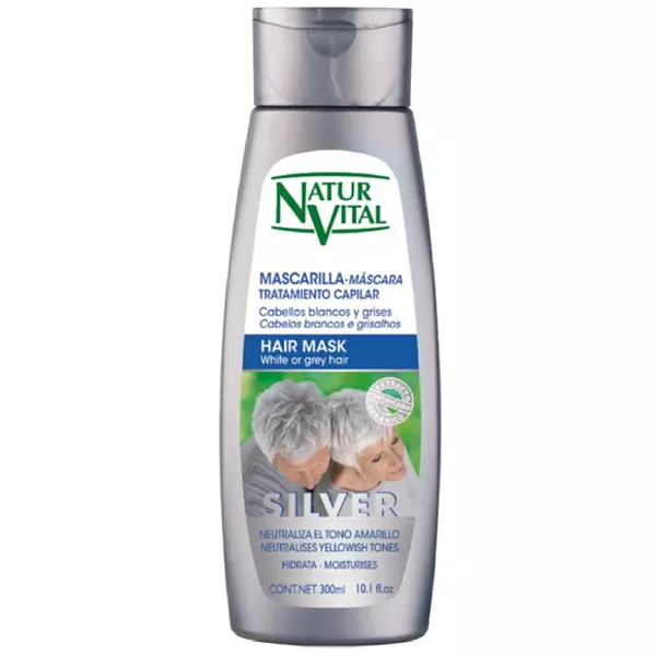 Mascarilla Capilar Silver 300 Ml Naturaleza Y Vida