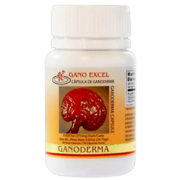 Ganoderma 275 Mg 90 Cápsulas Ganó Excel