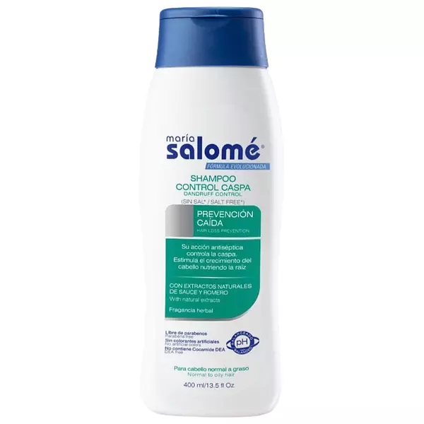 Shampoo Control Caspa 400 Ml María Salomé