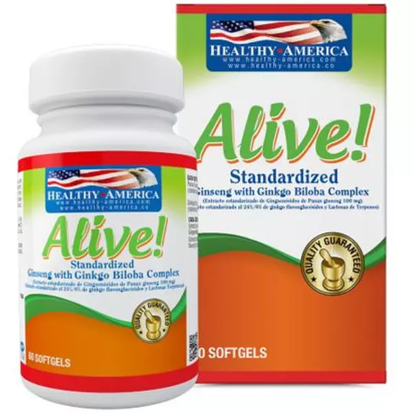 Alive 60 Softgels Healthy América