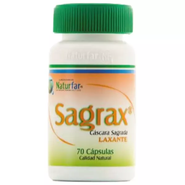 Sagrax Laxante 70 Cápsulas Naturfar