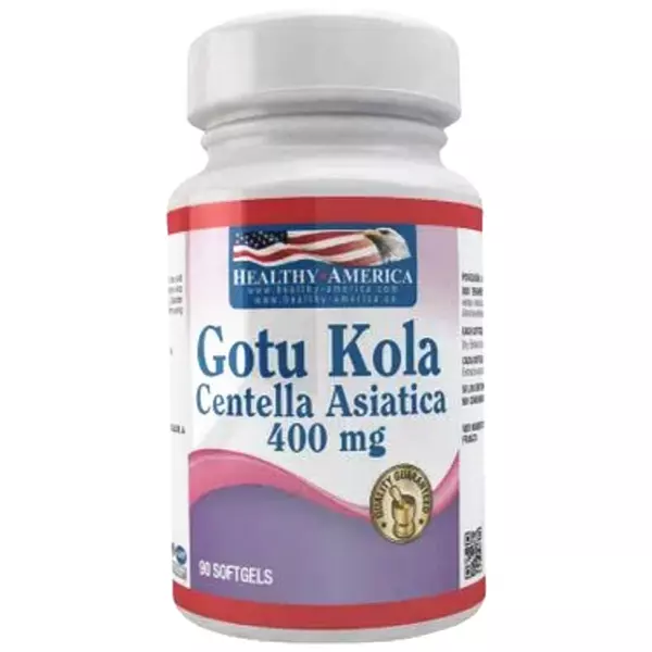 Gotu Kola 400 Mg 90 Sofgels Healthy América