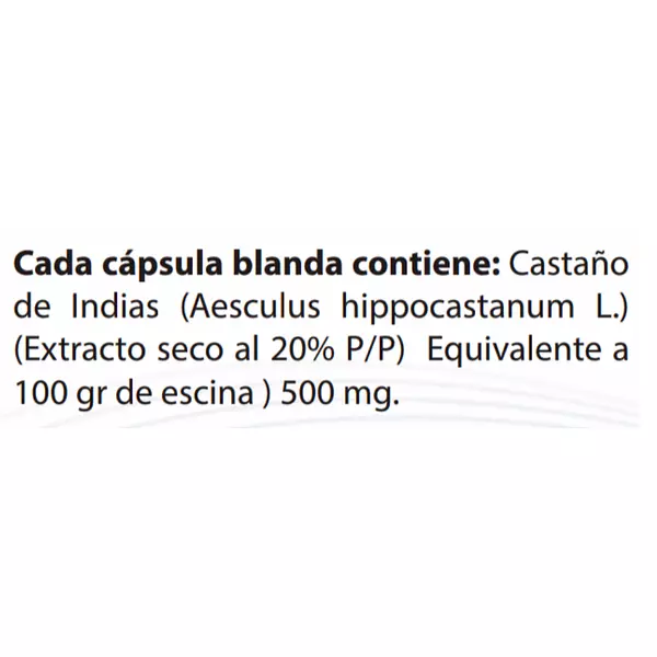 Castaño De Indias 500 Mg Cápsulas System