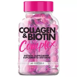 Collagen & Biotin Complex 60 Sofgels Healthy América