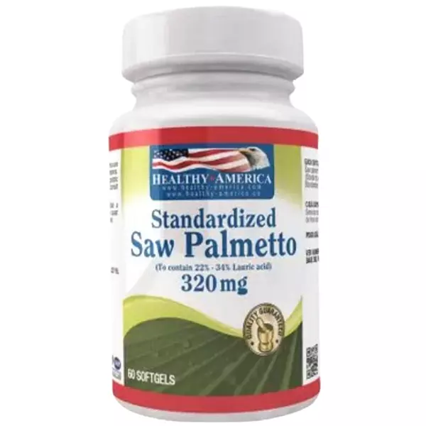 Saw Palmeto 320 Mg 60 Sofgels Healthy América